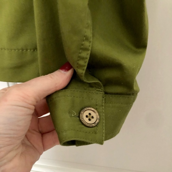 Jones New York green coat - Picture 2 of 6